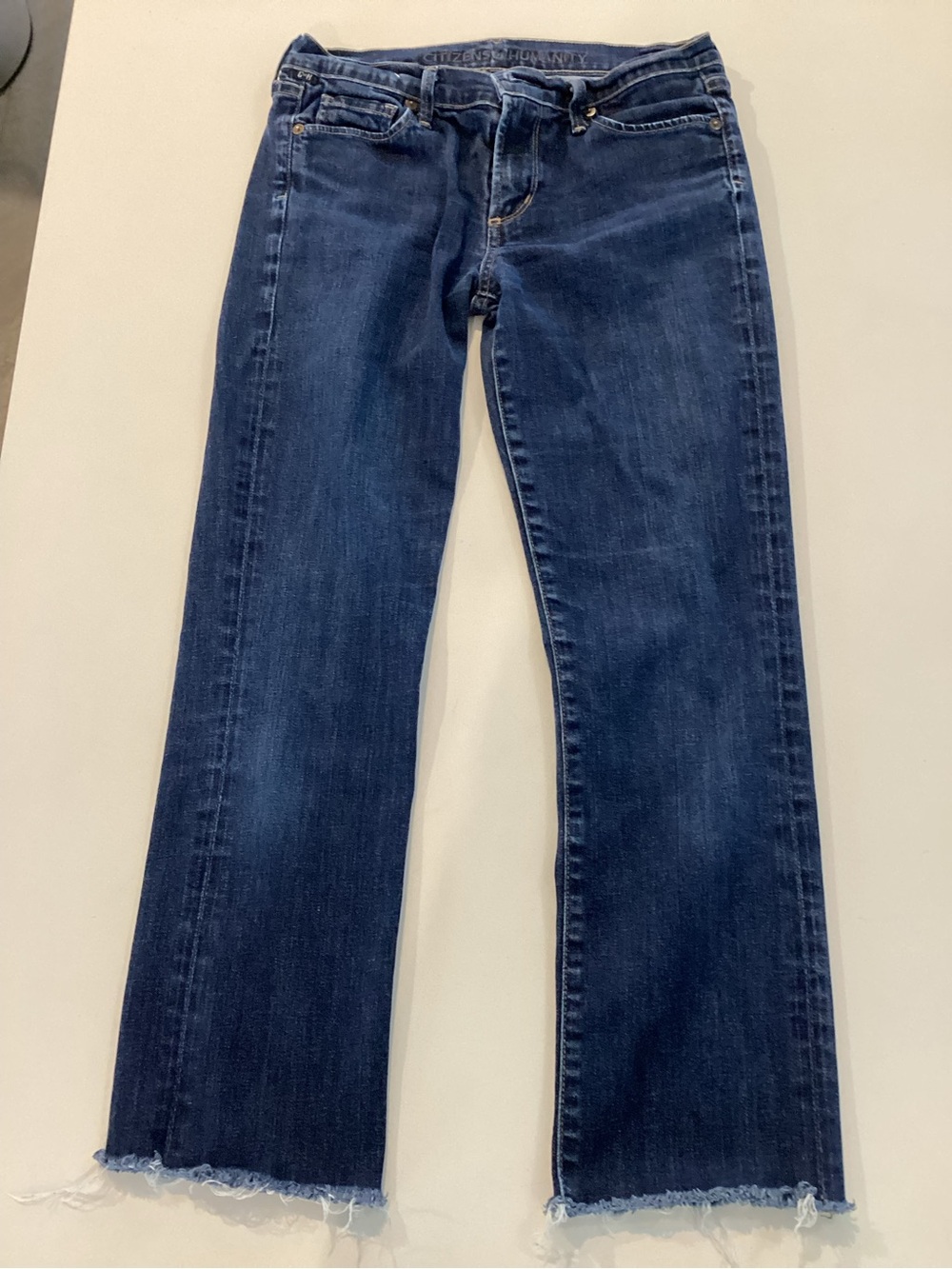 Citizens Of Humanity Dark Blue Flare Jeans